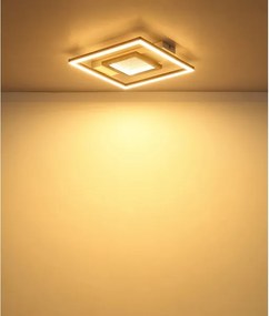 Globo 67324-24C - Plafonieră LED PIKARA LED/18W/230V 3000K 35x33 cm