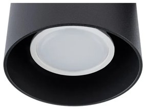 Plafonieră CREEP 2xGU10/25W/230V negru