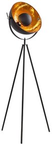 LAMPADAR DESIGN RETRO Studio negru/ auriu A-36617 VC