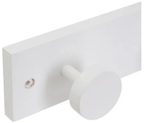 Cuier de perete alb din lemn de pin 40 cm Anillos – Casa Selección