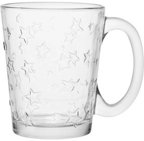 Set 6 căni de sticlă Altom Star 300 ml