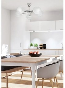 Lustră pe tijă RAUL 5xE14/40W/230V