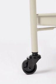 Măsuță de servire cu roți din oțel ø 44,5 cm Austin – Yes Everyday