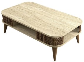 Măsuță de conferință Eylul Travertine
