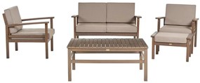 Set mobilier de grădină Manza (lemn închis). 1081194