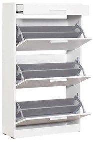 Pantofar Adore Extra, 3 compartimente, capacitate 18 perechi incaltaminte, 75 x 128 x 29 cm