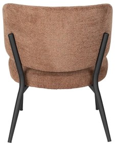 Fotoliu portocaliu/maro Sanne – White Label