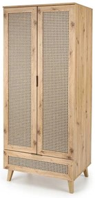 Dulap pentru haine Rustico, stejar artisan