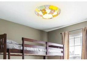 Globo 40606 - Plafonieră copii KIDDY 2xE27ILLU/60W/230V