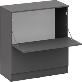 Dulap pentru perne şi plapume, grafit, BETTY 2 BE-02-040