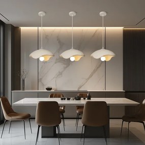 BRILAGI - Lustră pe cablu WABI SABI 1xE27/60W/230V Ø 30 cm albă