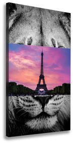 Pictură pe pânză Turnul Eiffel din Paris