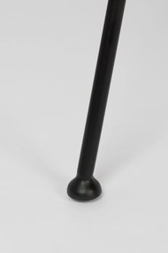 Fotoliu din piele ecologică Zuiver Feston, negru