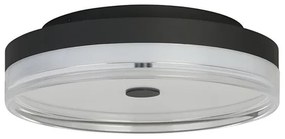 Searchlight 42651-40BK - Plafonieră LED CYPRUS/29W/230V, diam. 40 cm, neagră