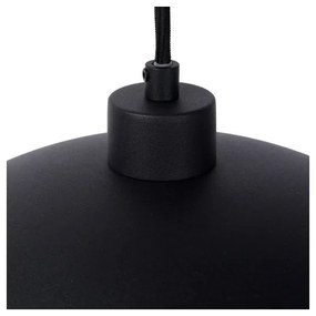 Lustră pe cablu SIEMON 1xE27/40W/230V neagră Lucide 45496/01/30