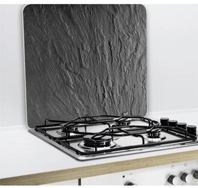 WENKO 2712984500 - Placă de acoperire NEUTRAL 56 x 50 cm, neagră/transparentă