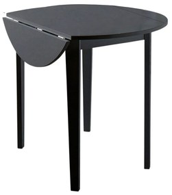 Masă Støraa Trento Quer, ⌀ 92 cm, negru