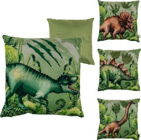 Perna decorativa T-REX 40x40 cm, verde