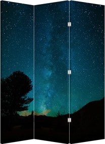 Paravan - Cerul nocturn și stele (126x170 cm)