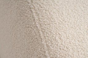 Canapea extensibilă Nido 3 locuri 140 cm cu ladă de depozitare - boucle bej deschis Quelle 03