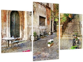 Tablou - Străzile vechi din Roma (90x60 cm)