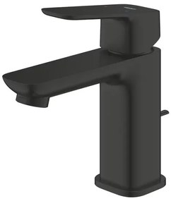 Baterie lavoar monocomanda Grohe Cubeo S cu ventil Pop-Up negru mat