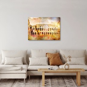 Tablou - Pictură digitală, Colosseum, Roma, Italia (70x50 cm)