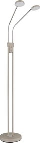 Globo 58504-2SSA-LED cu dimmer Lampă de podea SILVIO 2x6,5W/230V 2700/3350/4000K bej