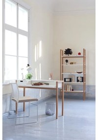 Bibliotecă cu structură din lemn de stejar Woodman Farringdon