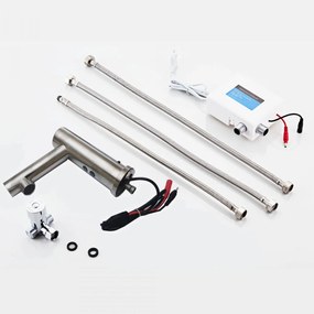 Baterie Lavoar Cu Senzor Smack smk201, Inox Satinat