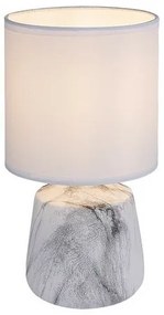 Lampă de masă Rabalux 74067 Nalisa, cilindrică, alb
