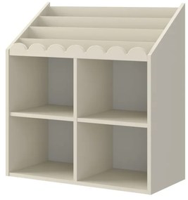 Biblioteca pentru copii Book Nook latte H76 cm