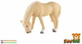 Cal domestic palomino iapă zooted plastic 13cm în pungă