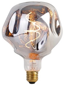 Bec LED cu dimmer E27 G125 argintiu 4W 75lm 1800K