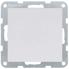 Intrerupator simplu 10A, IP20, Seashell, Panasonic Karre Plus 55 Soft Touch