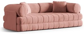 Canapea extensibila 3 locuri Kemi catifea L206 cm