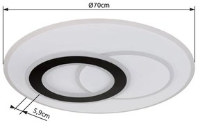 Lustra LED aplicata cu telecomanda JACQUES