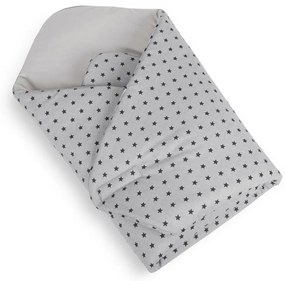 Bellatex Înveliș pentru copii Stele gri , 75 x 75cm