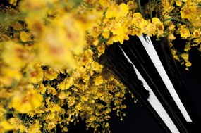 Aranjament floral SAYONARA black, 190cm