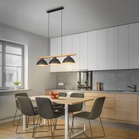 Lustră pe cablu Brilo 3xE27/40W/230V