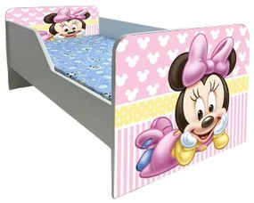 Pat Minnie Mouse 2 - 180x80 cm, fara sertar ptv3211