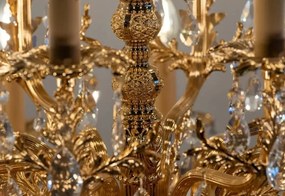 Candelabru 24 brate LUX cu cristale Scholer, Nur