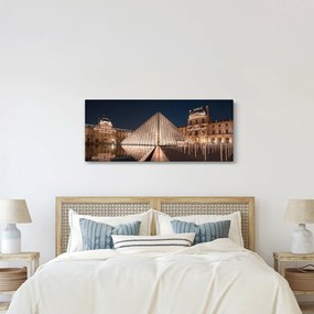 Tablou - Louvre noaptea (120x50 cm)