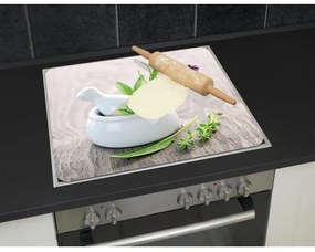WENKO 2712940500 - Placă de acoperire pentru alimente 56 x 50 cm, multicoloră/transparentă