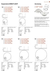 Redo 01-1712 - Lustră LED pe cablu ORBIT LED/55W/230V alb