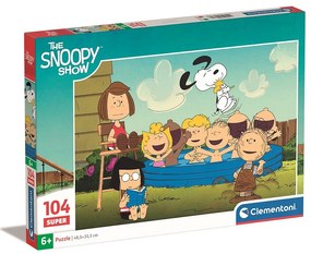 Snoopy Pool Party Puzzle Clementoni de 104 piese