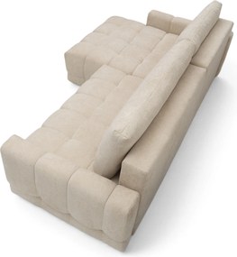 Colțar extensibil Sorenio stânga - Murano 833 țesătură bej