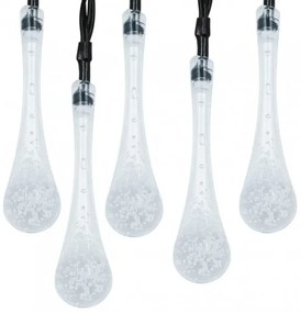 Ghirlandă LED solară cu senzor de amurg 20xLED/0,72W/1,2V 600 mAh 4,7m IP44