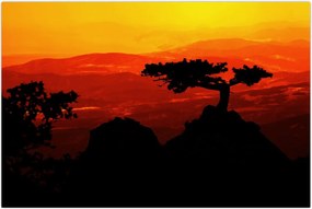 Tablou -Apus de soare (90x60 cm)