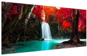 Tablou - Cascadă (120x50 cm)